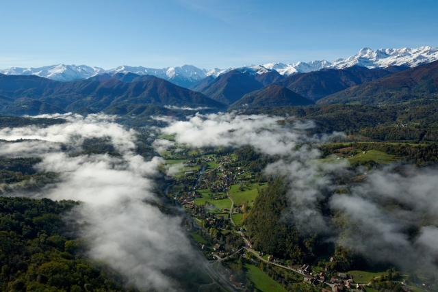  Impresionanle vista sobre las nubes 