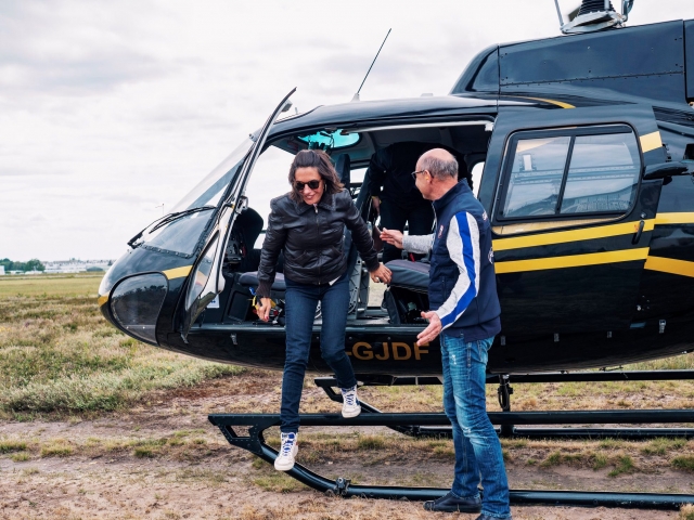  Fin del vuelo de descubrimiento en helicóptero 