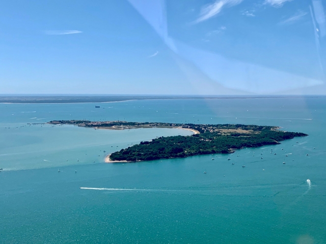 Vista de los paisajes más magníficos de Morbihan 