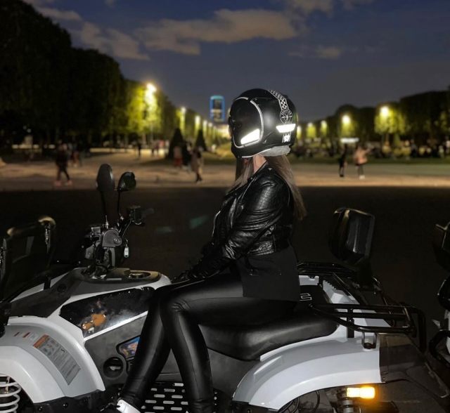  Paseo en cuatrimoto parisino