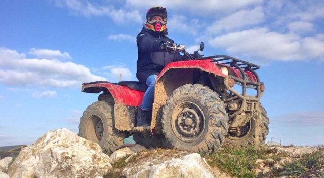 Ruta en cuatrimoto 