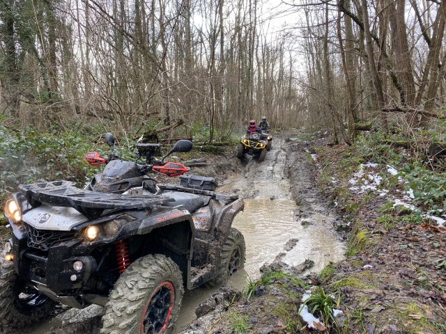 Emociones a bordo de un cuatrimoto