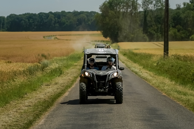  Paseo en buggy de 4 plazas por la campiña de Brie
