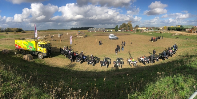  El terreno del cuatrimoto en La Ferté Gaucher 