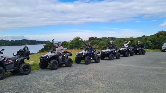  Ruta en cuatrimoto en grupo 