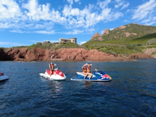 Día en jet ski a las Islas Lérins