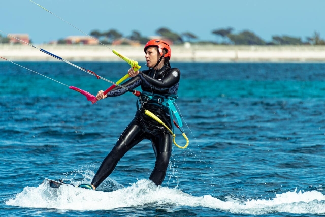  Material de kitesurf proporcionado
