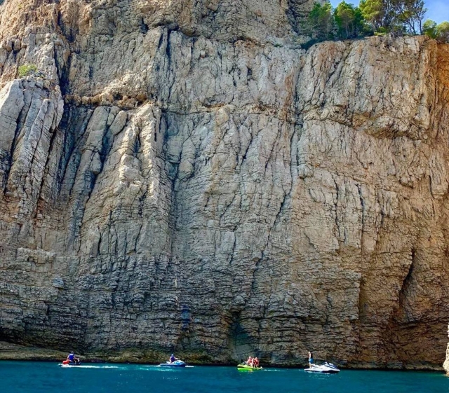  En pleno mar Mediterráneo