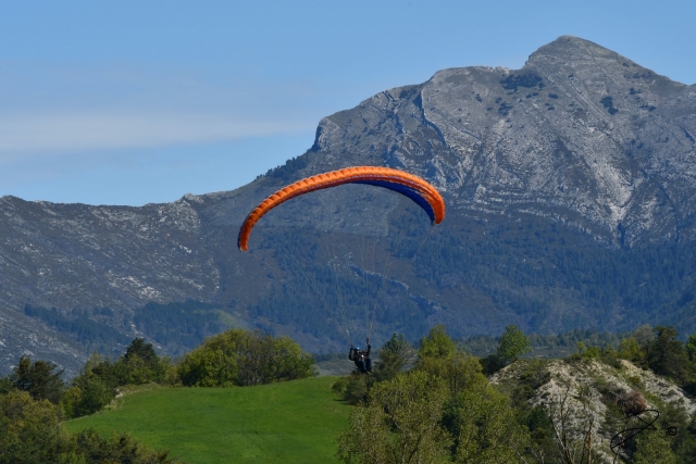  Parapenle sobre Barrême 