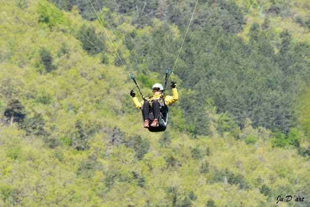  Descubrimiento de Barrême en parapente