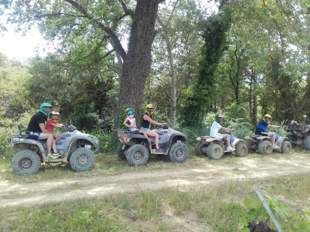  Paseo guiado en cuatrimoto 