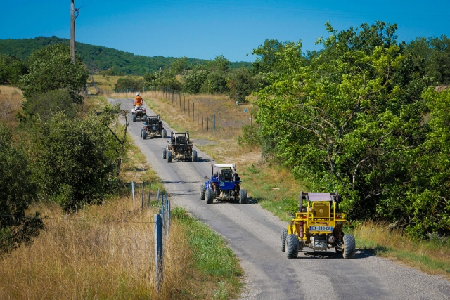  Ruta en buggy con un monitor