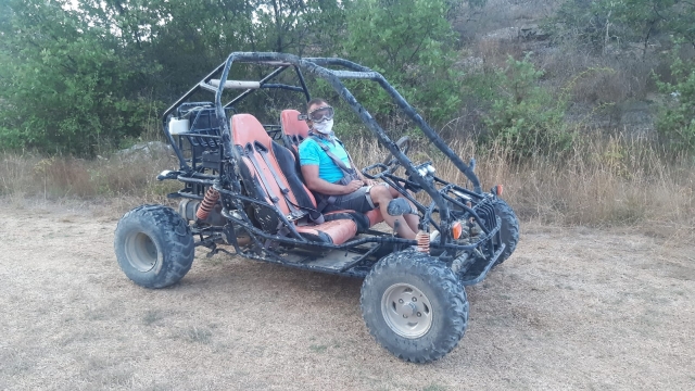  Paseo en buggy en Ardèche 