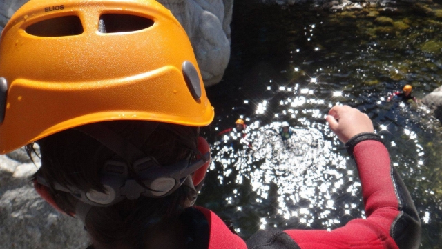  Descubrimiento del barranquismo en Ardèche 