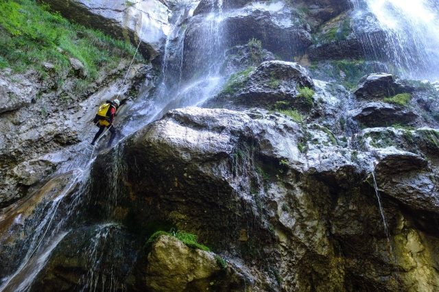  Rappel en Ardèche