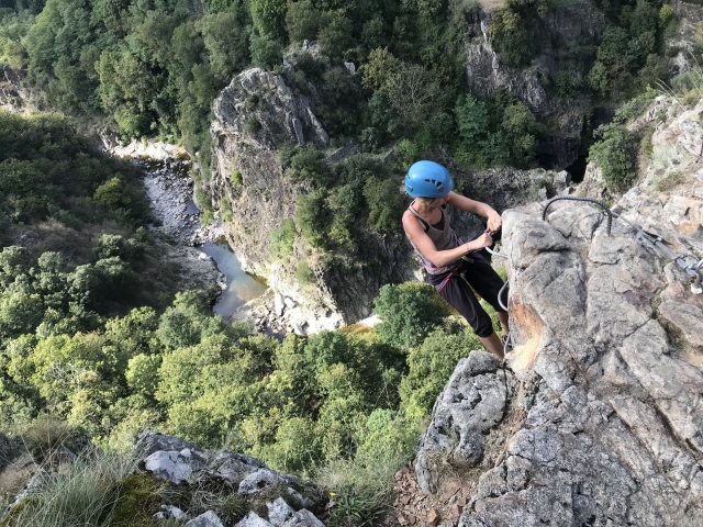Vía Ferramarra en Pont du Diable 