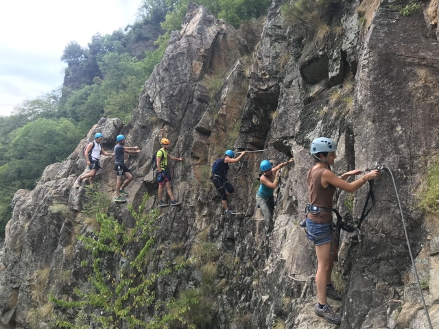  Actividad de vía ferramarra en grupo 