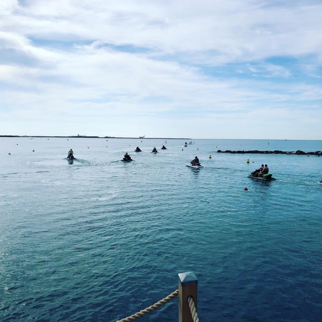  Salida para camicrema en jet ski 