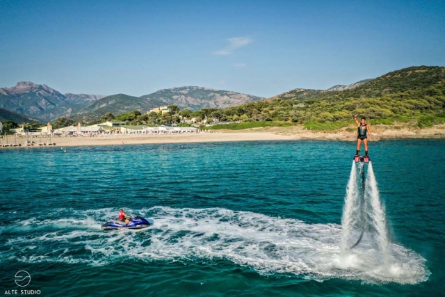 Flyboard en Corse-du-Sud 