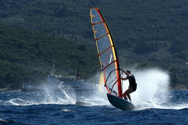  Sensacional sesión de windsurf