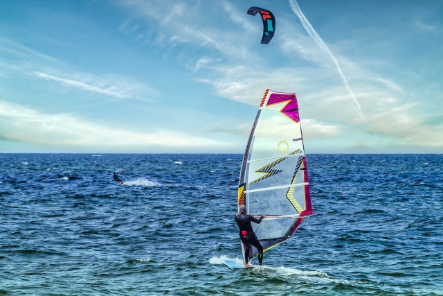  Windsurf en el Parque Nacional de Port-Cros 