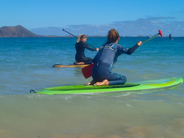  Salida para una salida de Stand Up Paddle 