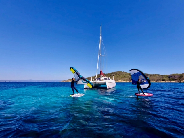 Paseo en barco en Hyères 