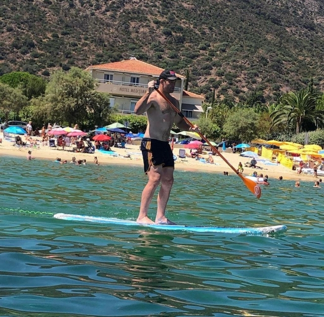 Deslizamiento en la playa de St Clair 