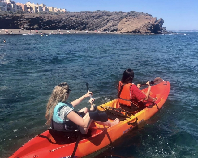  Kayak biplaza para descubrir Cap d'Agde para dos 