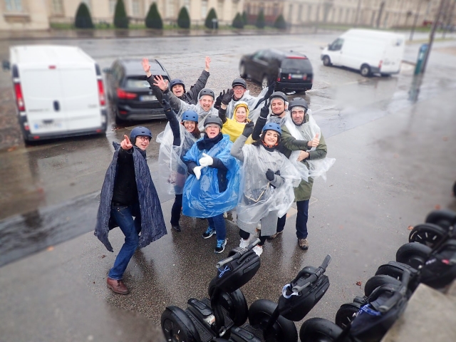  Diversión y risas en el viaje en segway