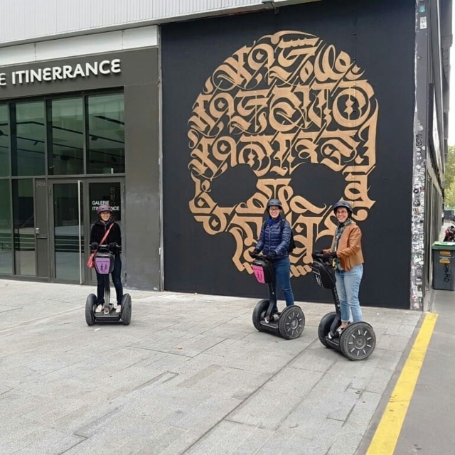 En la galería de arle Itinerrance. 