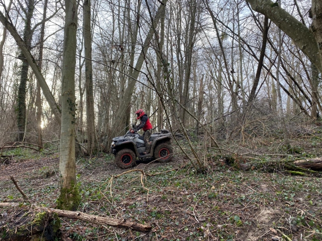  Paseo en cuatrimoto en La Ferté-Gaucher 