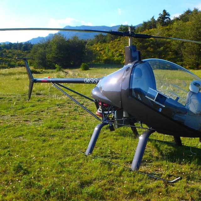 Nuestro helicóptero ULM Kompress 6 