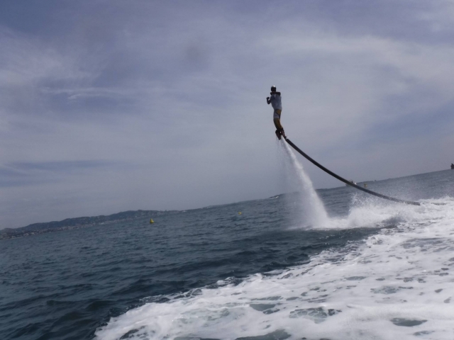 Ganar altura en flyboard