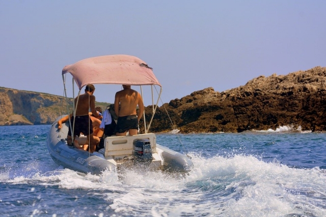 Regreso al puerto después de una excursión 