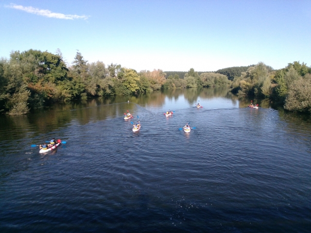 Recorrido por el Yonne en canoa y kayak