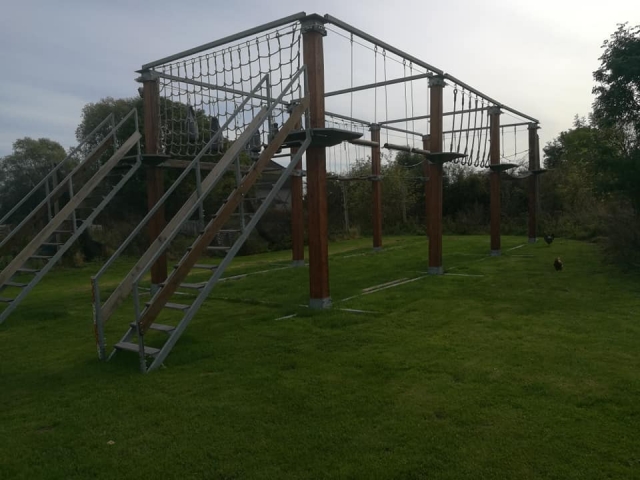 Obstáculo juego láser