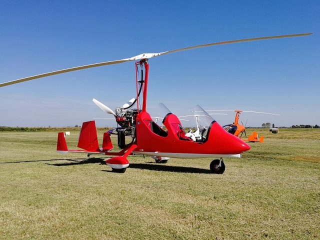 ULM en el aeródromo