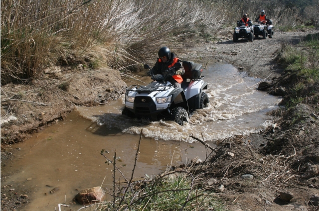 Vadeando el río 