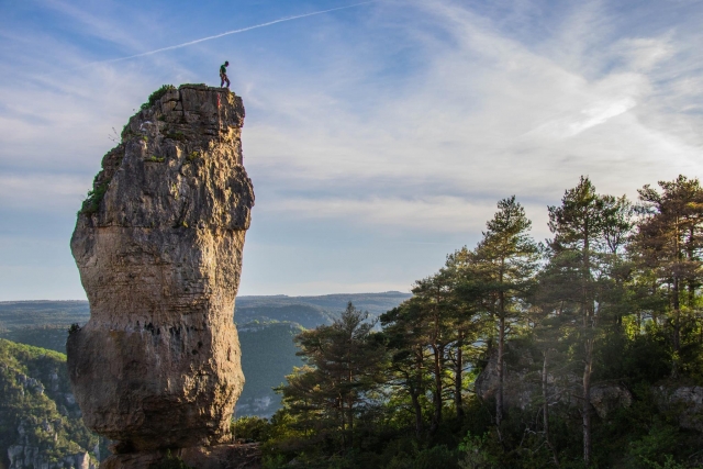 Instructor en una cumbre 