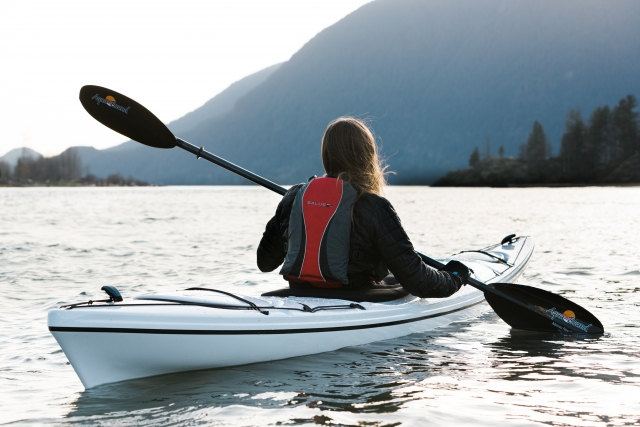  Kayak tranquilo en solitario 