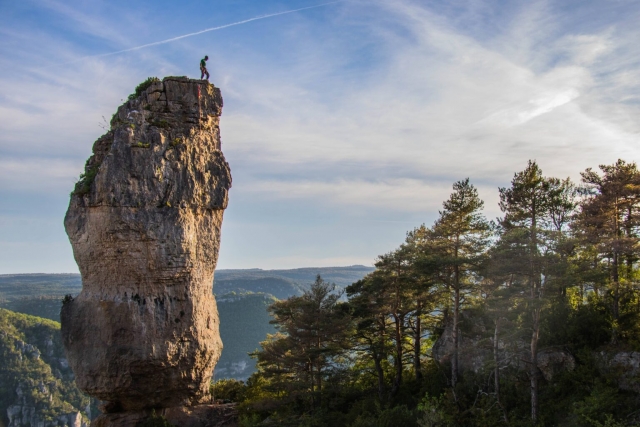  En la cima del pico 