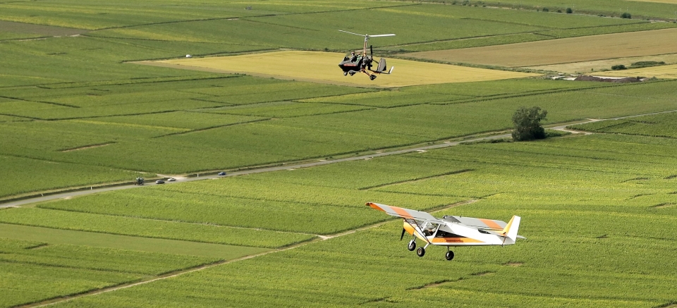  Vuelo multieje para descubrir el Marne.