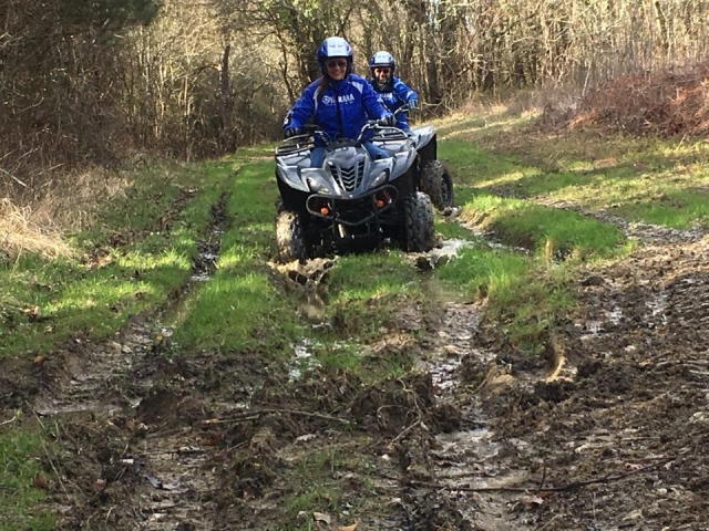 Ruta en cuatrimoto por el bosque 