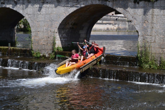  Paseo en canoa en familia 