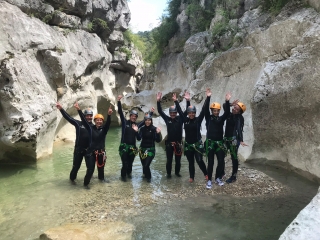Barranquismo en las gargantas del Tarn 3 horas