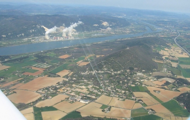 Paisaje visto desde el cielo 