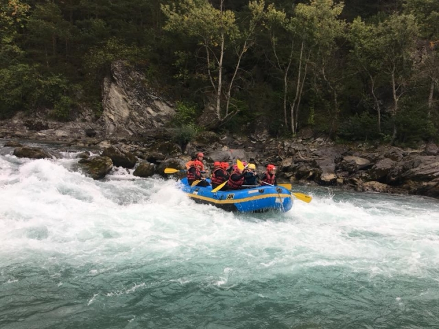 Descenso en los rápidos