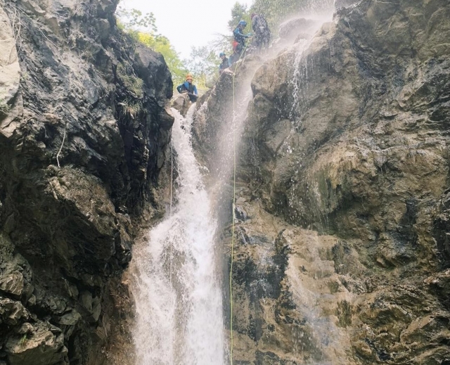 Cascada en los Alpes de Alta Provenza
