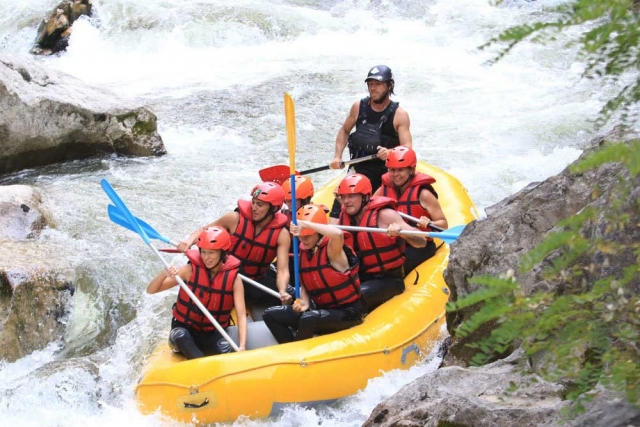 Rafting rápido